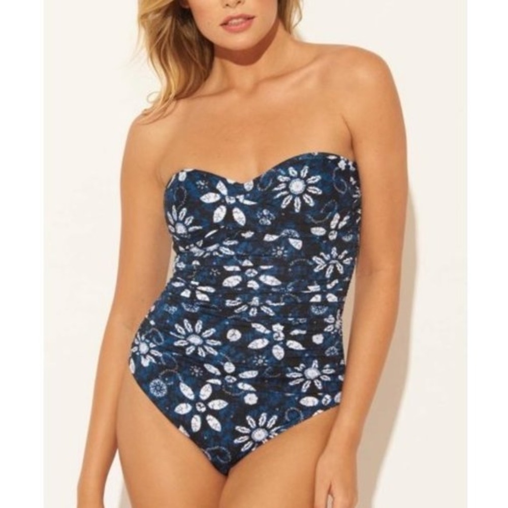 Bleu Rod Beattie Take A Dip 1-Piece Swimsuit